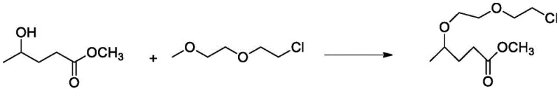 Protection of methyl 4-hydroxypentanoate hydroxyl group