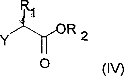 Synthesis of Formula II via reaction of Formula III and Formula IV