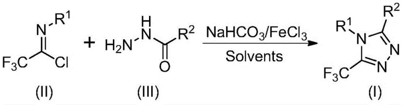 Experimental conditions and reaction summary table for the synthesis of various triazole derivatives