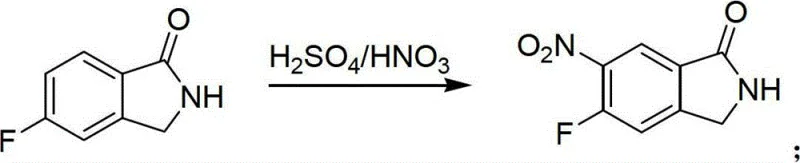 Regioselective nitration mechanism of 5-fluoro-1-isoindolinone