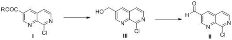 Schematic representation of the novel two-step synthesis from ester to aldehyde via alcohol intermediate