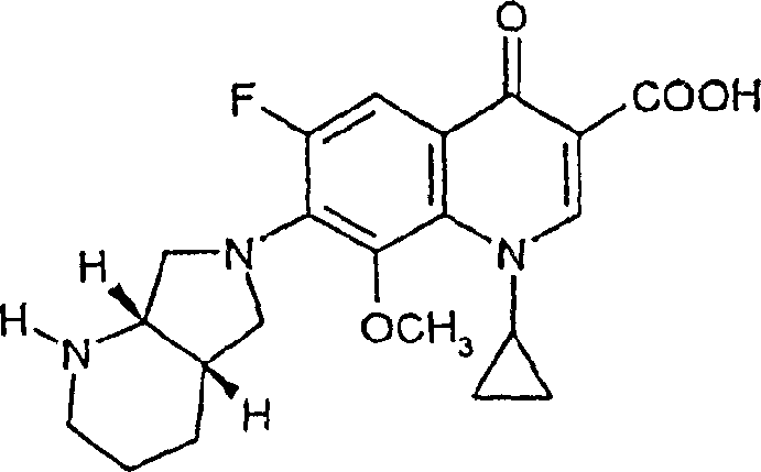 Chemical structure of Bay 12-8039 hydrochloride monohydrate, a key target molecule synthesized via this method
