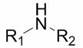General chemical structure of amine substrates compatible with the visible light catalysis system