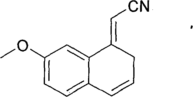 Structure of the side-chain alkene impurity formed in traditional benzene-based synthesis