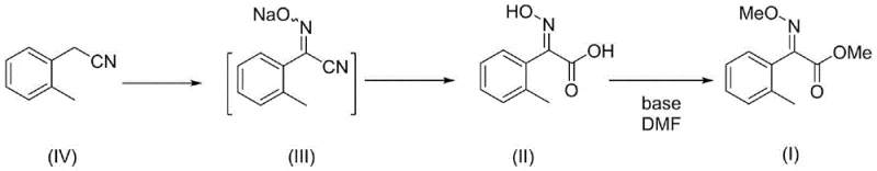 Novel streamlined synthetic route from nitrile to final ester intermediate