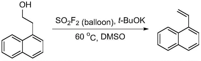 Example 2 synthesis of 1-naphthylethylene demonstrating substrate scope