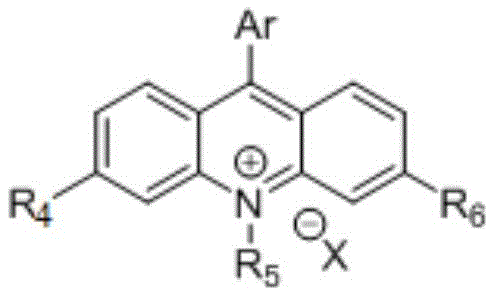 Structure of the acridinium salt photocatalyst