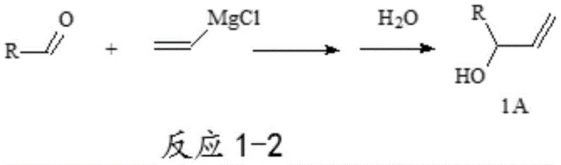Conventional synthesis of allyl alcohol via Grignard reaction showing limitations
