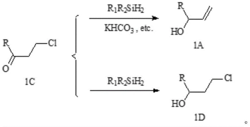 Comparison of reaction pathways showing the necessity of bicarbonate for selectivity