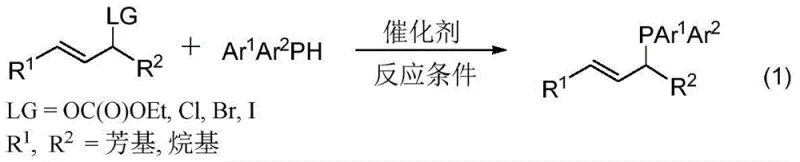 Conventional direct synthesis method using allyl alkanes with leaving groups