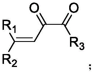 General reaction scheme showing the synthesis of alpha-diketone compounds from propargyl alcohol and acid anhydride catalyzed by metal salts