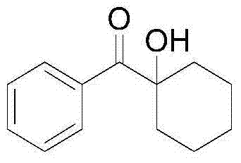 Synthesis of alpha-hydroxycyclohexyl benzophenone showing the method's applicability to cyclic substrates