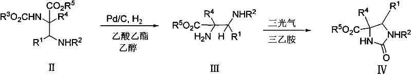 Downstream application of diamino acid derivatives to imidazoline anticancer agents