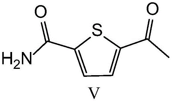Reaction scheme for the preparation of Compound IV via catalytic bromination