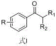 General structure of the target aryl alkyl ketone product (Formula I)