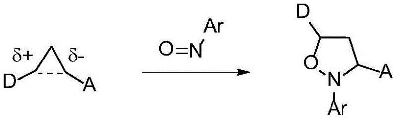 Lewis acid mediated ring opening of cyclopropanes showing limited substrate scope