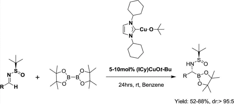 Prior art Ellman method showing limitations with aromatic substrates and glove box requirement