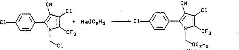 Final etherification step converting chloromethyl pyrrole to ethoxymethyl derivative