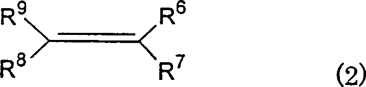 General formula of prochiral olefins showing variable substituents R6-R9 for diverse substrate scope