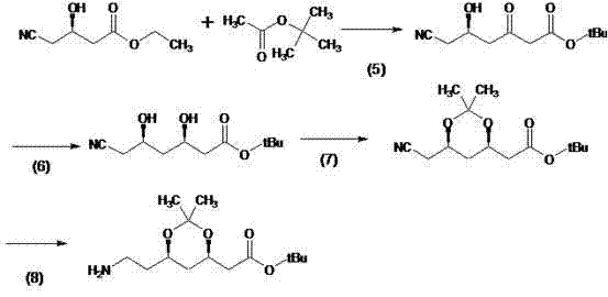 Alternative prior art route requiring ultra-low temperatures and lithium reagents