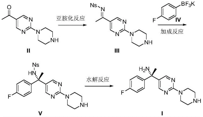 Novel synthesis route involving imidization, Rh-catalyzed addition, and hydrolysis