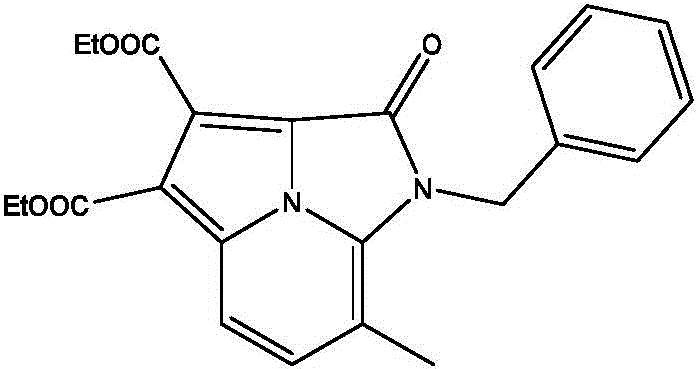 Specific example structure of 1-benzyl-7-methyl-2-carbonyl derivative synthesized in Example 1