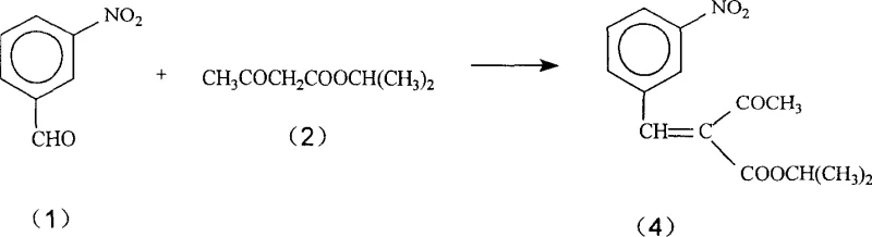 Synthesis of intermediate Compound 4 showing enamine formation