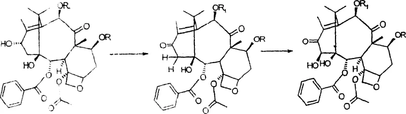Oxidation at C-13 and hydroxylation at C-14 using Manganese Dioxide