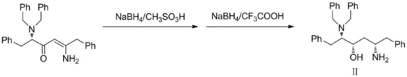Stereoselective reduction mechanism using CBS catalyst and borohydride reagents