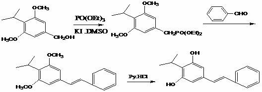 Novel synthetic route disclosed in CN112661611A featuring direct phosphonation and mild Wittig reaction