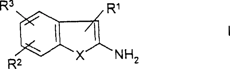 General formula I of benzo-fused heterocycles showing variable substituents R1-R5 and heteroatom X