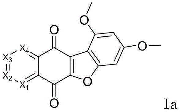 Demethylation reaction scheme converting intermediate Ia to dihydroxy compound Ib using BBr3