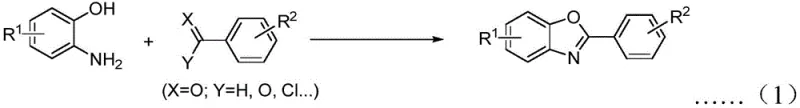 Conventional synthesis of benzoxazoles via condensation of o-aminophenol and carboxylic acid derivatives