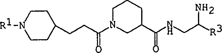 Reaction scheme showing Method 1 for preparing beta-alanine derivatives via carboxyl deprotection and amino acylation