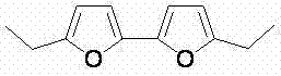 Reaction scheme showing Pd-catalyzed oxidative coupling of 2-ethylfuran to 5,5-diethyl-2,2-bifuran