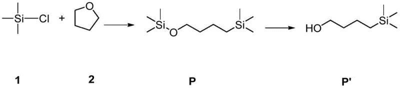 Reaction scheme showing the synergistic effect of SmI2 and B(C6F5)3 yielding 89% product P