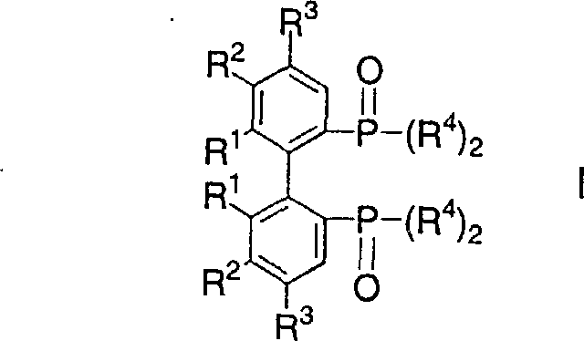 General Formula I structure for bisphosphine oxide and bisphosphonate compounds