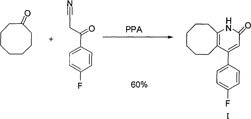 Prior art one-step synthesis route using polyphosphoric acid