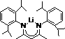 Chemical structure of complex lithium amide catalyst used in comparative examples showing structural complexity