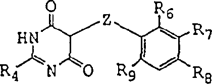 Pyrimidine dione starting material structure