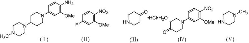 Novel synthesis route for Brigatinib intermediate showing improved yield and catalytic hydrogenation
