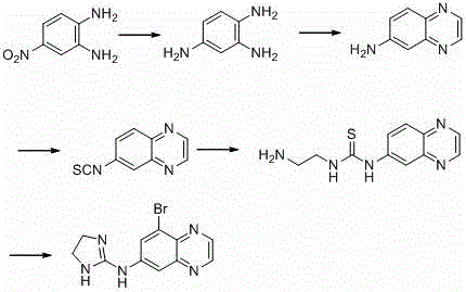 Multi-step synthesis route using toxic thiophosgene and benzene highlighting safety risks