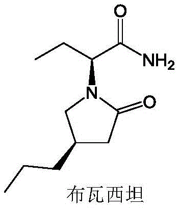 Reaction scheme of enone reductase asymmetric hydrogenation to prepare brivaracetam intermediate
