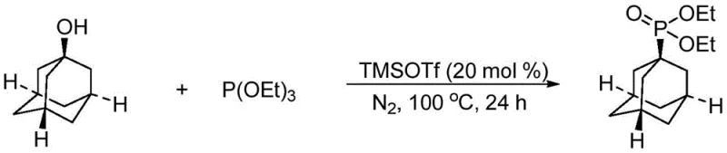 Synthesis of diethyl 1-adamantyl phosphinate demonstrating tolerance to extreme steric hindrance