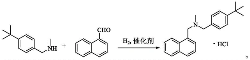 Novel reductive amination route for Butenafine Hydrochloride synthesis