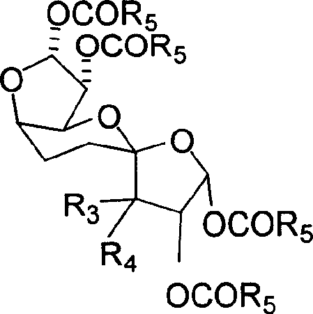General Formula 2 and 3 depicting saturated and acylated C10 sugar derivatives for diverse applications