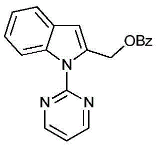 Chemical structure of Compound 1a demonstrating substrate complexity