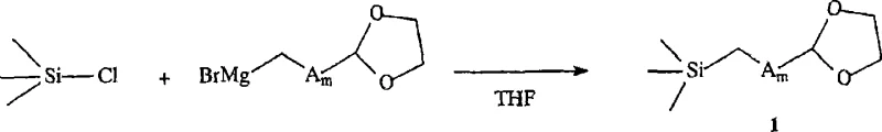 Synthesis of silylated heterocyclic intermediate via Grignard reaction