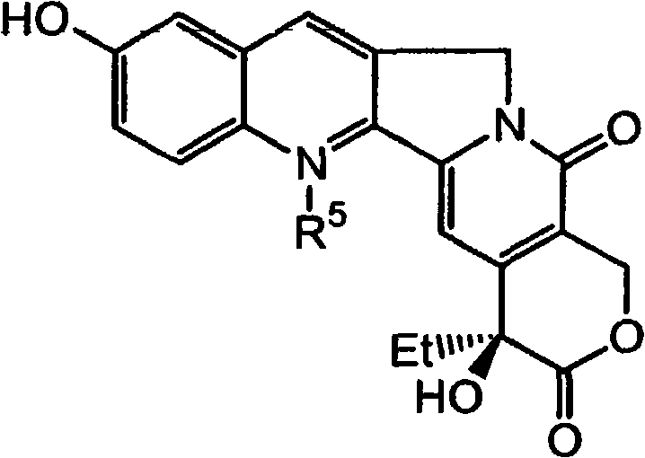 Grignard alkylation of N-silyl intermediate to form SN-38 via ethyl magnesium bromide addition