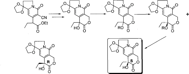 Conventional enzymatic synthesis route showing lengthy steps and low efficiency